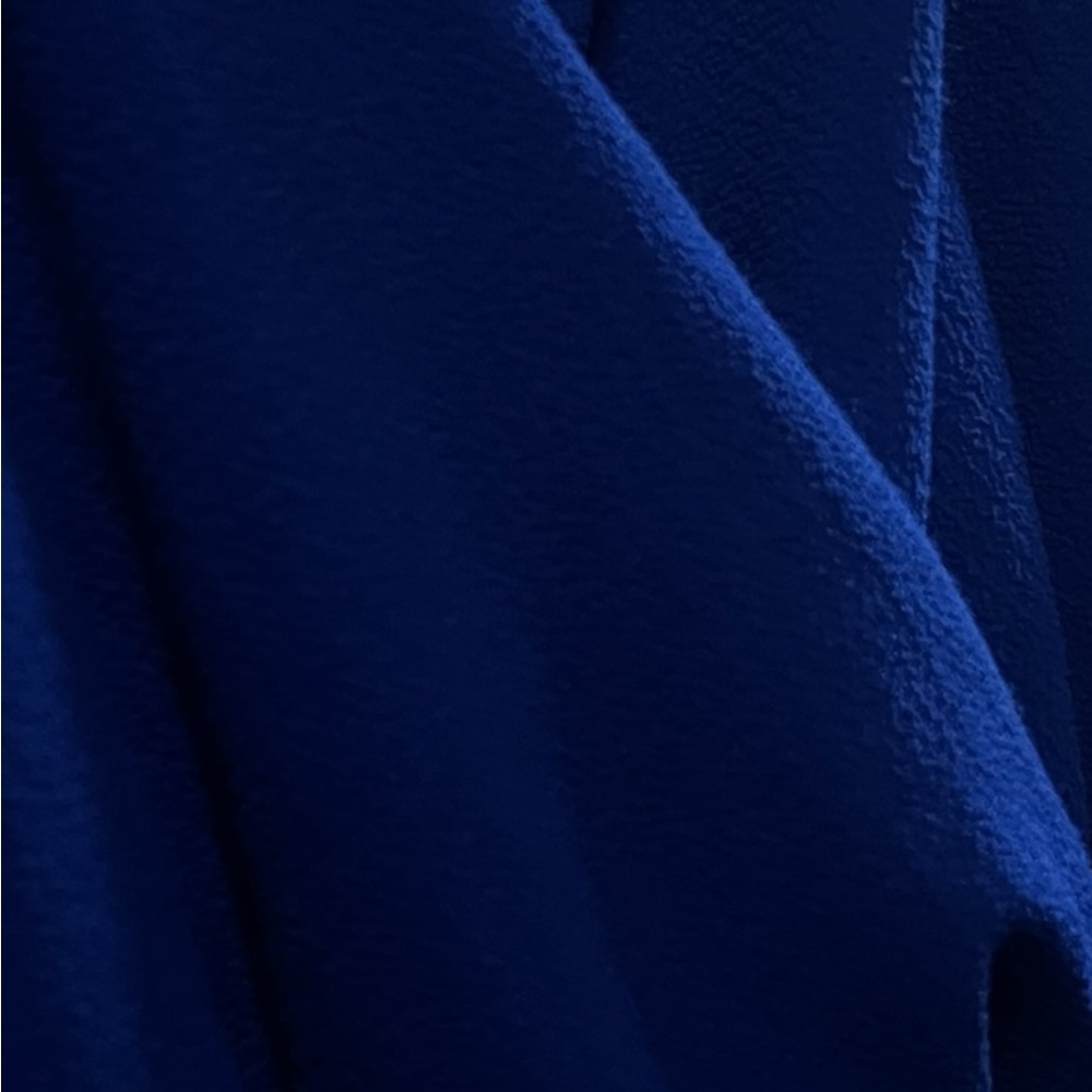 Dream Of Me Size Medium Royal Blue Faux Wrap High Low Spaghetti Strap Dresss - Picture 3 of 3